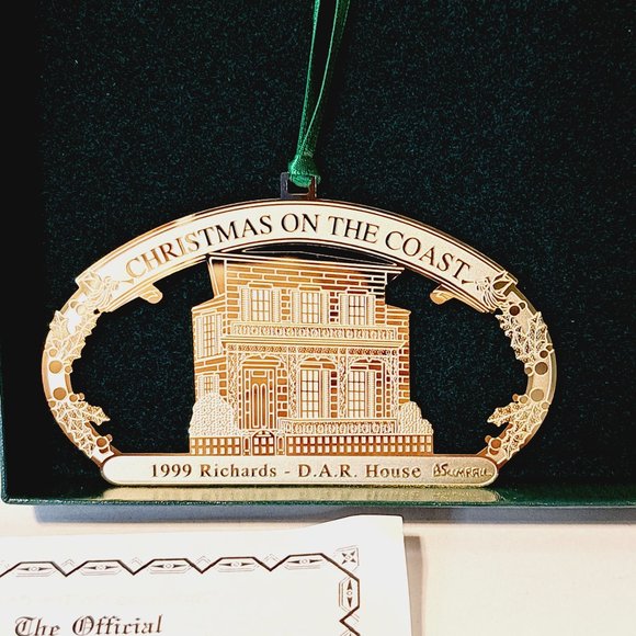 1999 Christmas on the Coast Ornament Richards D.A.R. Goodwill Easter Seals - Picture 2 of 6